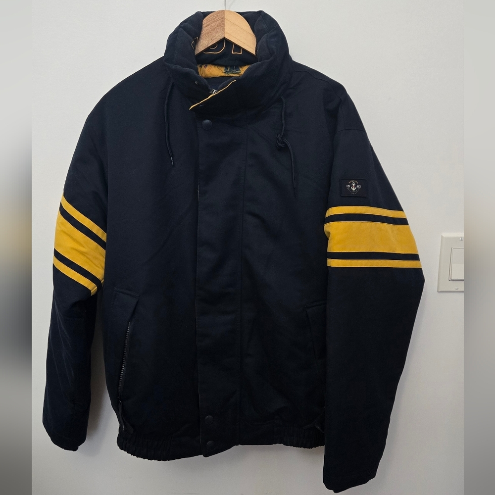 Men's Black and Yellow Jacket